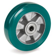 TR-62-W-Räder aus TR-Roll-Polyurethan, mit extra dickem Lauflebelag, alto spessore